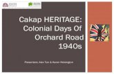 CAKAP Heritage Talk: Orchard Road 1940s to 1960s
