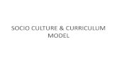 socio culture & curriculum model
