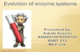 Enzyme system  evolution