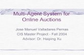 Multi Agent Online Auction System