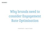 Leeds #B3Seminar: Why Brands Need to Consider Their Engagement Rate Optimisation - Andrew Machin