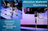 abrasive water jet machine