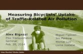Measuring Urban Bicyclists' Uptake of Traffic-Related Pollution