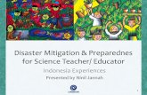 Ninil Jannah Lingkar Association: Disaster Risk Mitigation and Prevention for Science Teacher - NOSTRE Phillippine 2014