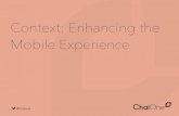 Context: Enhancing the Mobile Experience