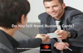 Small Business Tips | Are Business Cards Obsolete?