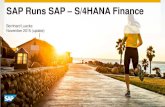 Simple Finance - SAP runs SAP - CFO Breakfast