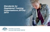2015 Registered Training Organisation (RTOs) standards