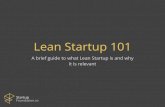 Lean startup 101 - Online Tuesday