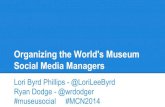 Organizing the World's Museum Social Media Managers