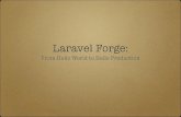 Laravel Forge: Hello World to Hello Production