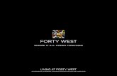 Forty west interiors brochure , Sodic Projects , Egypt , Zayed City
