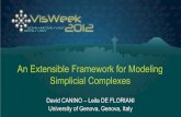An Extensible Framework for Modeling Simplicial Complexes