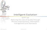 Intelligent evolution - SEPG Europe 2013