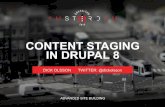 Content Staging in Drupal 8