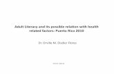 Literacy and health 2014