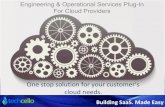 Engineering and Operational Services for Cloud Providers