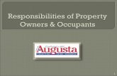 Property Owner Responsibilities