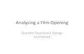 Analysing a film opening   django unchained