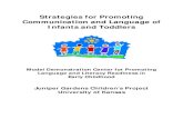 Strategies for promoting communication and language of infants and toddlers
