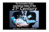 The Innovator's Edge: Insurance Sales in the 21st Century