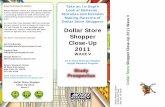 Dollar Store Shopper Close Up 2011 Prospectus