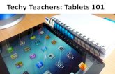 Techy Teachers: Tablets 101
