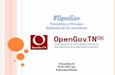 Application de l' OpenGov par les associations