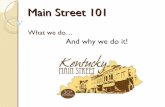 Main Street 101
