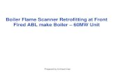 Boiler flame scanner retrofitting