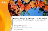 "The Open Source effect in the Storage world" by George Mitropoulos @ eLiberatica 2009