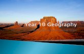 Year 10 geography
