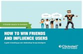How to Win Friends and Influence Users