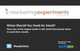 When Should You Send an Email?