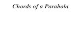 11X1 T12 04 chords of a parabola