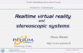 Thierry Blandet: Realtime Virtual Reality & Stereoscopic Systems