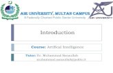 Artificial Intelligence Course- Introduction
