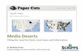 Media Deserts: Using GIS Tools to Map the News and Information Ecology