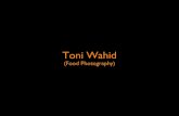 Tony Wahid - Food Photography