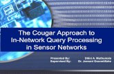 The cougar approach to in-network query processing in sensor networks