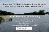 Crooked lake plot study 2011