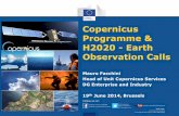 Copernicus & H2020-Earth Observation Call