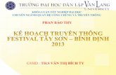 KLTN - Communications Campaign for Festival Tay Son - Binh Dinh