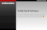 PL/SQL Tips and Techniques Webinar Presentation