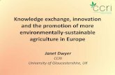 Knowledge exchange, innovation and the promotion of more environmentally-sustainable agriculture in Europe
