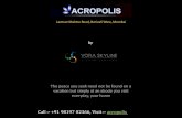 Vora Skyline Acropolis, Borivali West - Price, Location, Rates, Brochure, Review