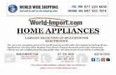 World import home appliances