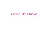 Horror film studios