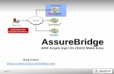 AssureBridge - Connect customers to supply chain applications - Marketing Presentation
