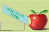 Chemicals in food